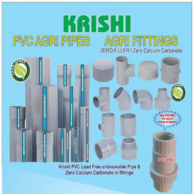 KRISHI LEADFREE PVC PIPES AND FITTINGS